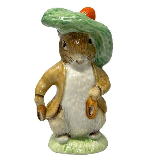 Royal Albert Benjamin Bunny Figurine Story Book Set 1989 Beatrix Potter 4 Inch - Picture 7 of 16